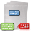 11 x 16 vacuum sealer bags (200)
